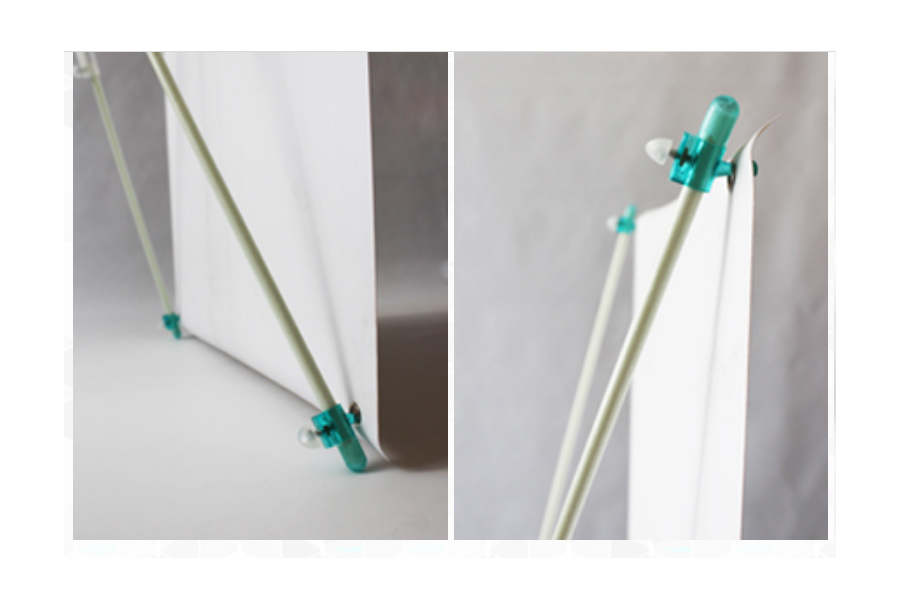 Стійка-тримач мобільна для банера 