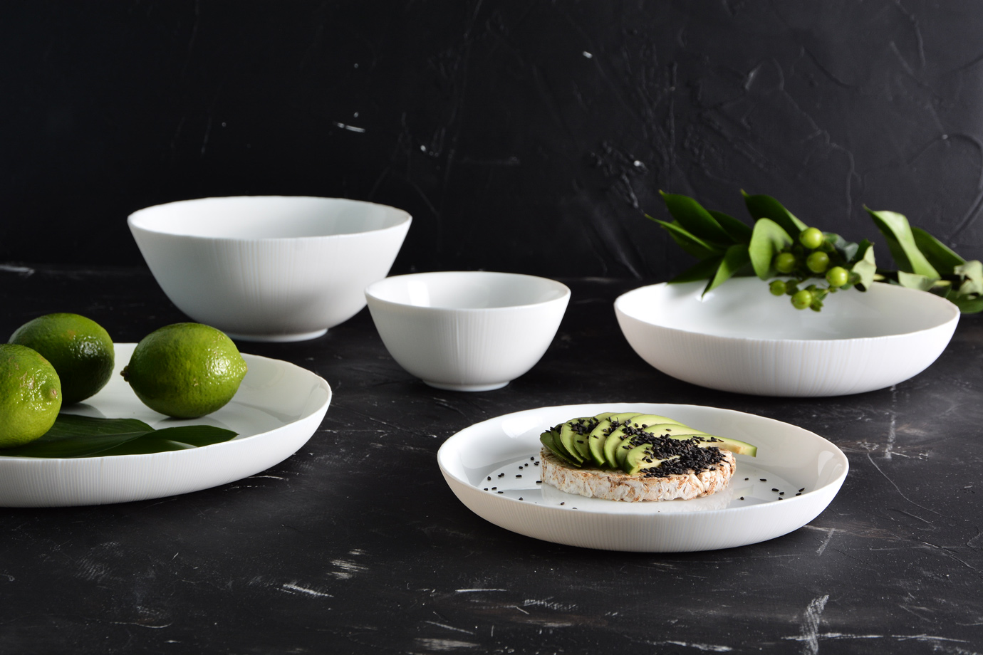 Салатник Diwal Structure Linesi, 12см., бел. Luminarc - фото 3