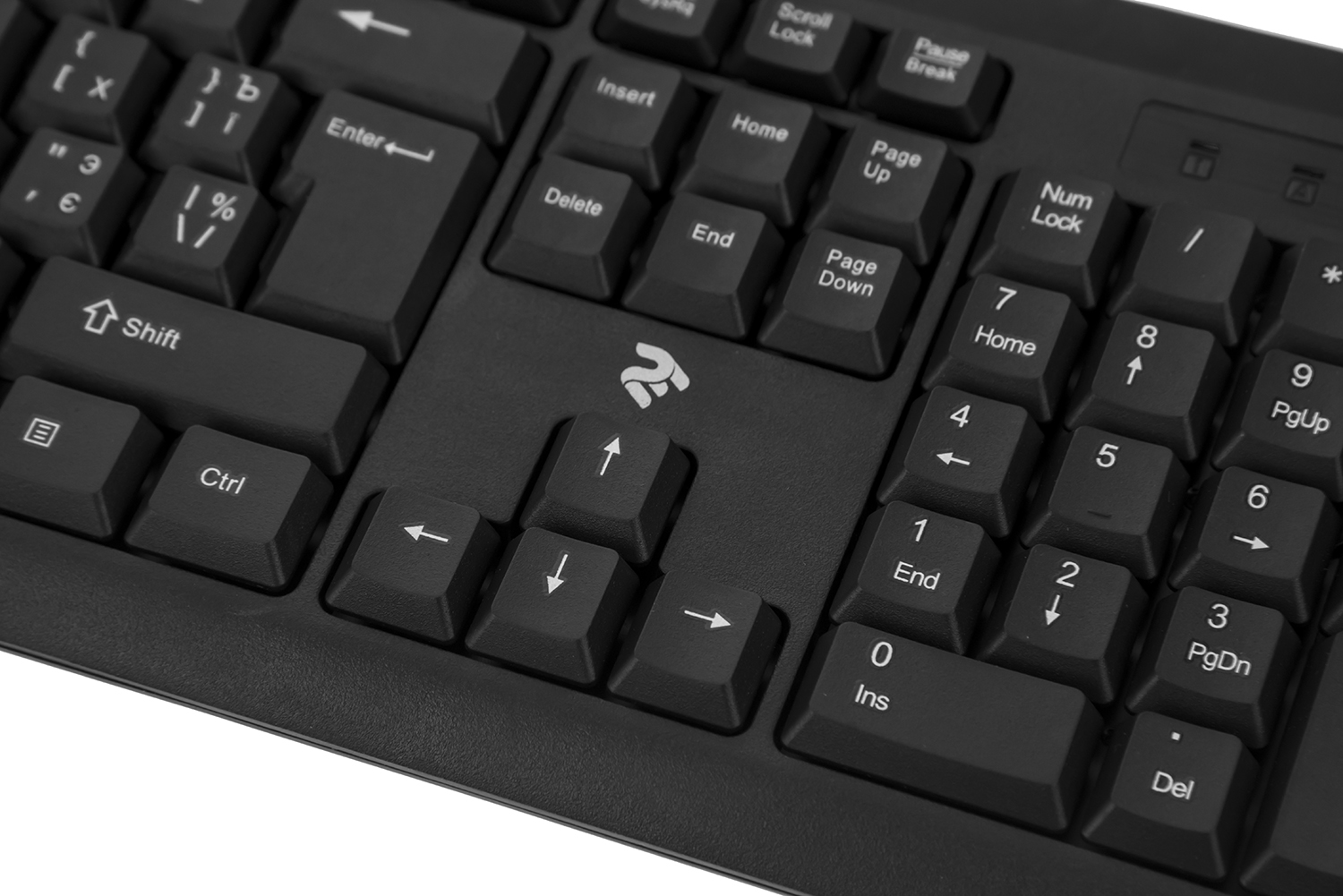 Клавіатура USB KS 104, чорн. 2E - фото 3