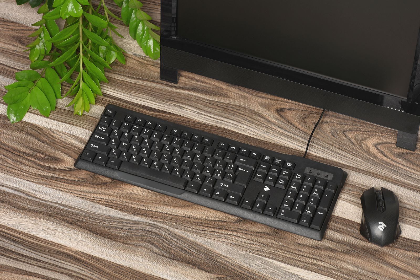 Клавіатура USB KS 104, чорн. 2E - фото 6