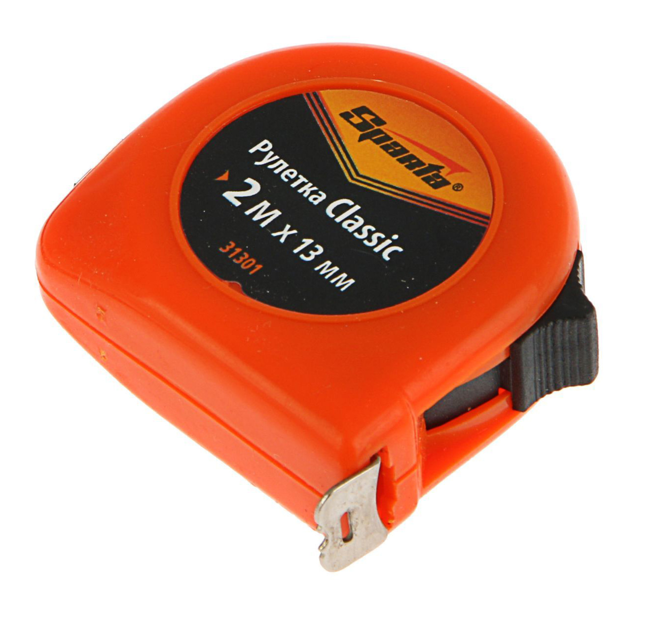 Рулетка 2м.*13мм. Classic, корпус пластиковий Sparta - фото 1