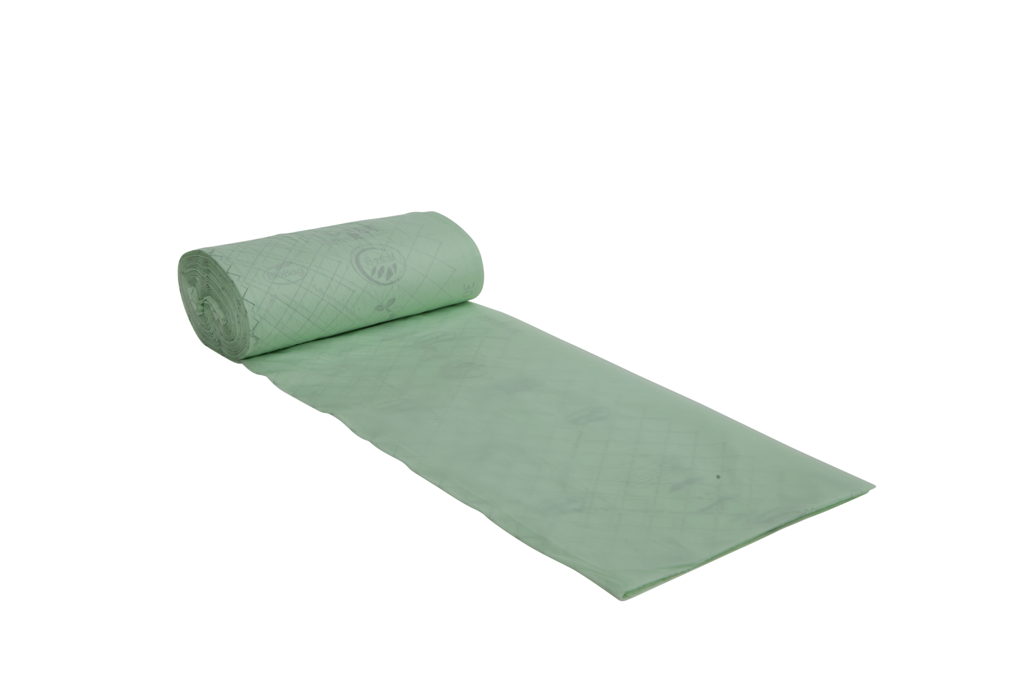 Мешки для мусора биоразлагаемые BioBag на 30литров, 50*52см., 19микрон, 20шт. в рул., зелен. BioBag - фото 2