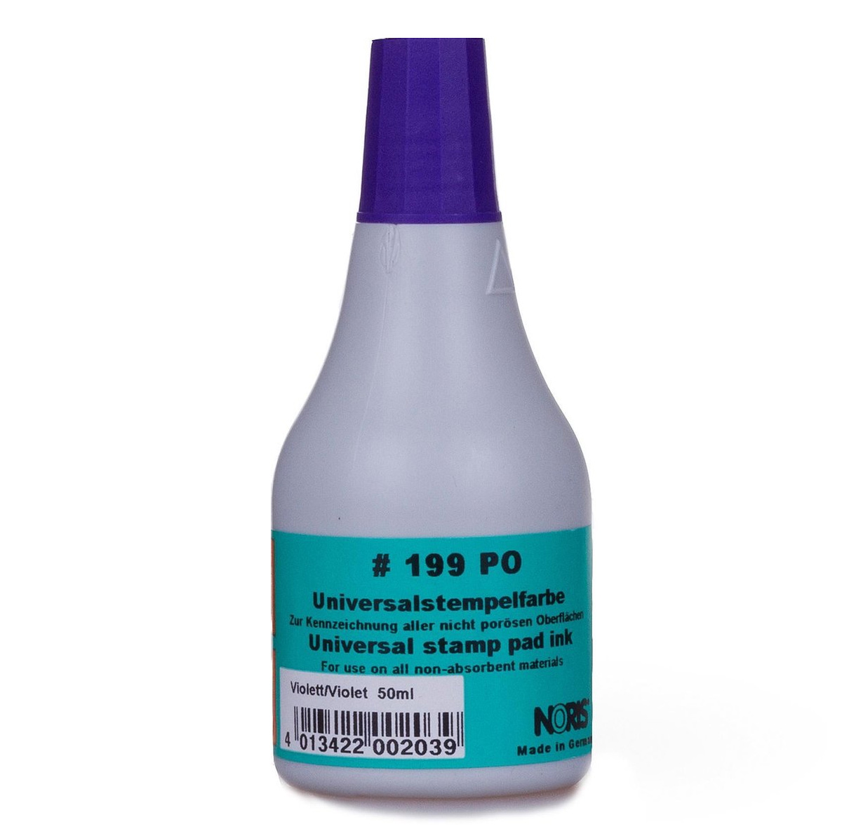 Штемпельна фарба універсальна на спіртовій основі 199, 50мл., фіолет. Noris - фото 1