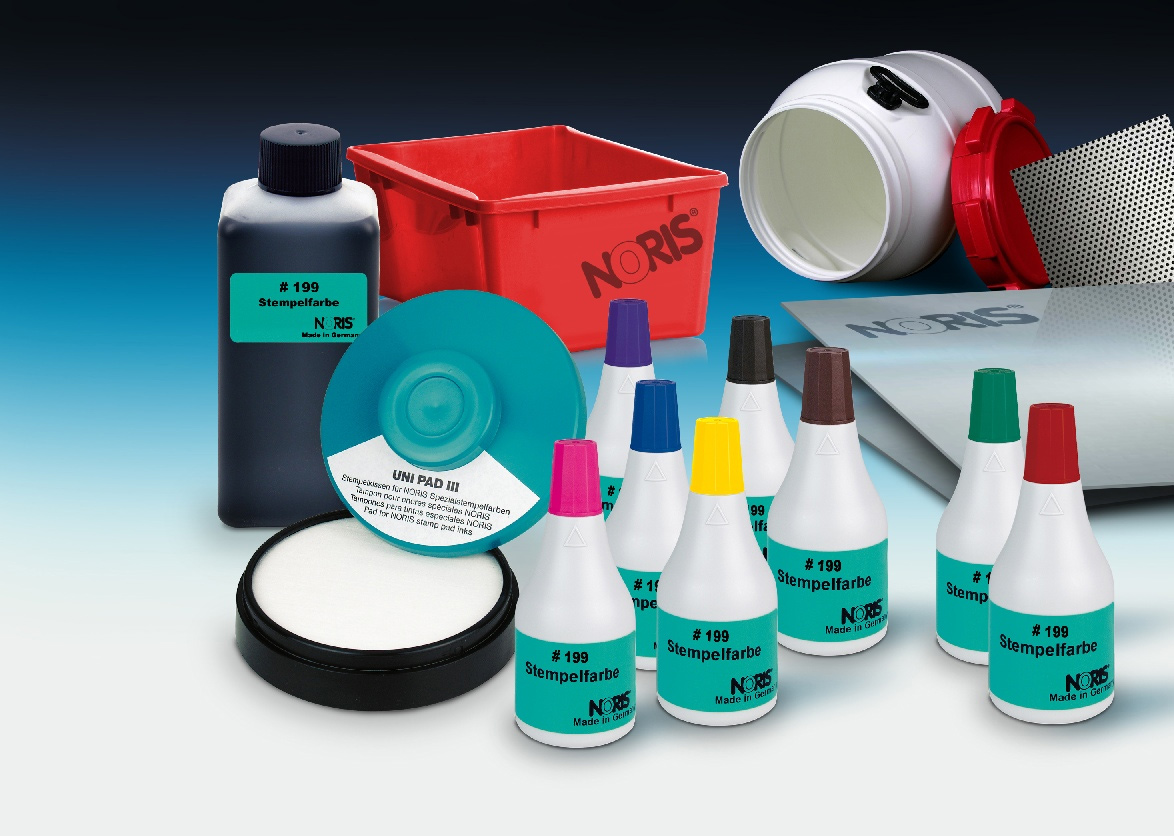 Штемпельна фарба універсальна на спіртовій основі 199, 50мл., фіолет. Noris - фото 2