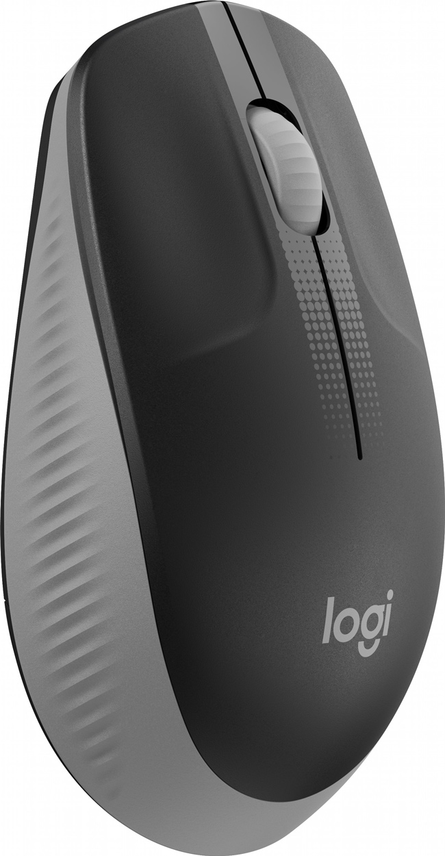 Миша бездротова оптична М190 FULL-SIZE WIRELESS MID GREY, сірий Logitech - фото 3