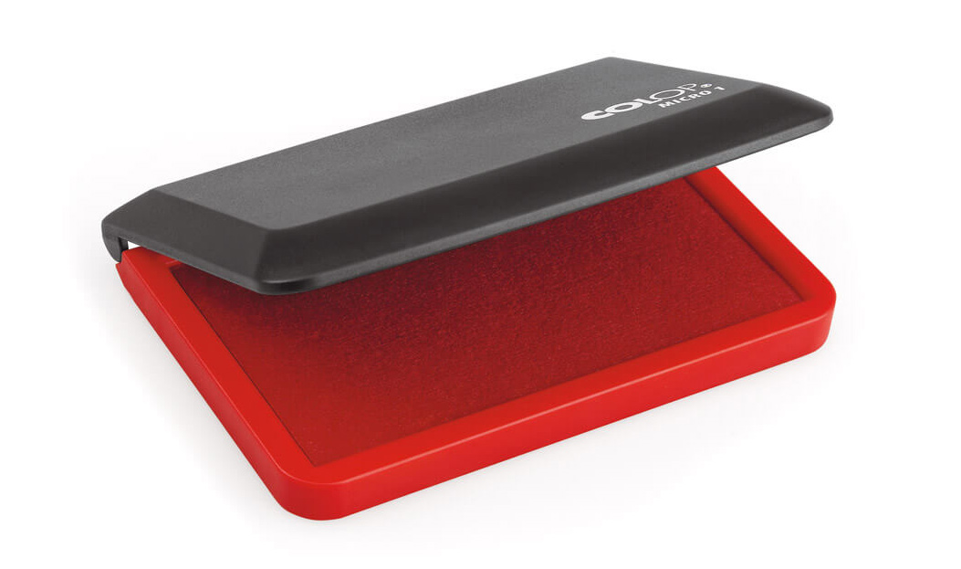 Подушка штемпельна 90*50мм., черв. Colop - фото 3