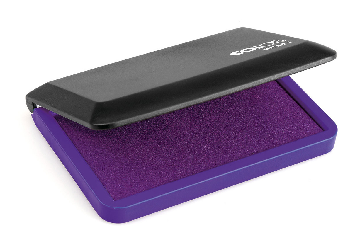 Подушка штемпельна 90*50мм., фіолет. Colop - фото 3
