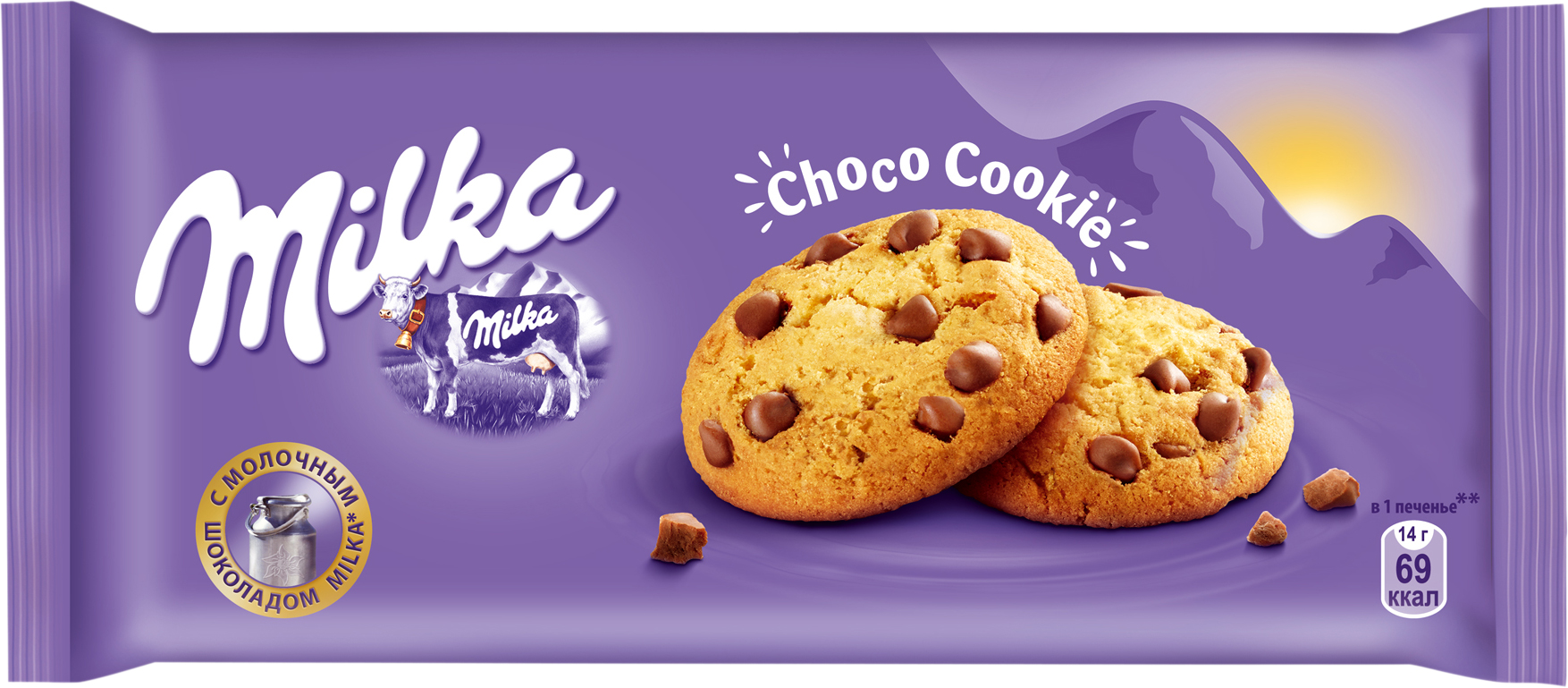 Печиво Choco Moo 120г. Milka - фото 1