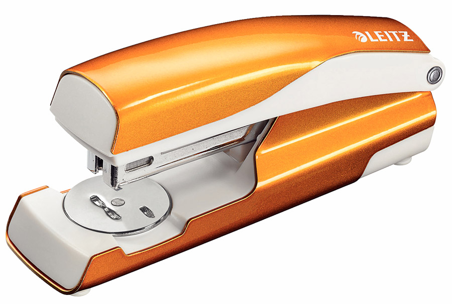 Степлер 24/6, 30л., Wow, метал. оранж. LEITZ - фото 1