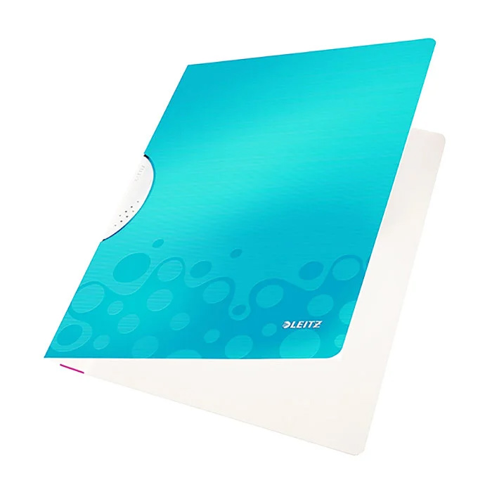 Папка з кліпом Wow ColorClip А4, метал. бірюз. LEITZ - фото 2
