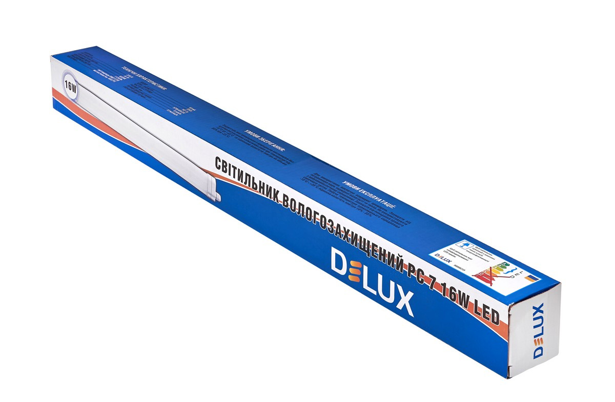Светильник DELUX PC7 IP65 6500К 16W, бел. DeLux - фото 1
