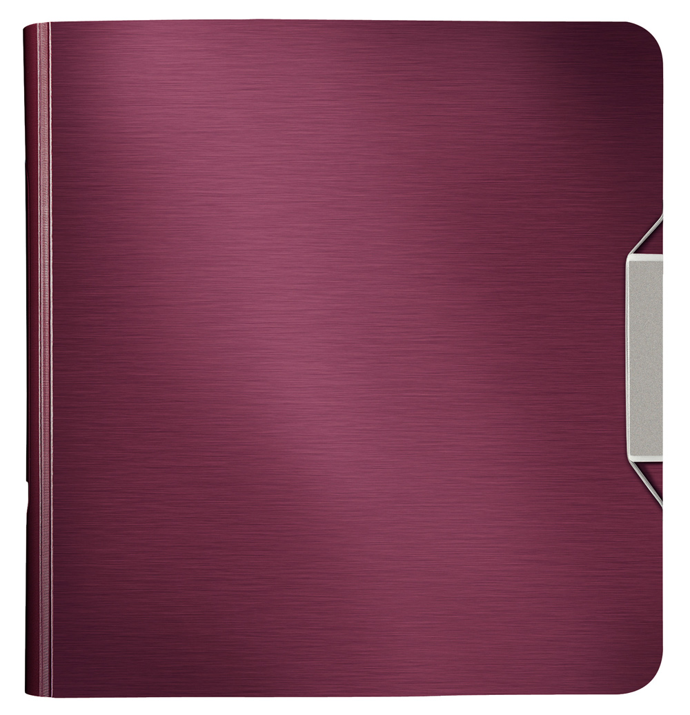 Регистратор 5см. А4 (PP), 180°, Style, гранатовый красн. LEITZ - фото 1