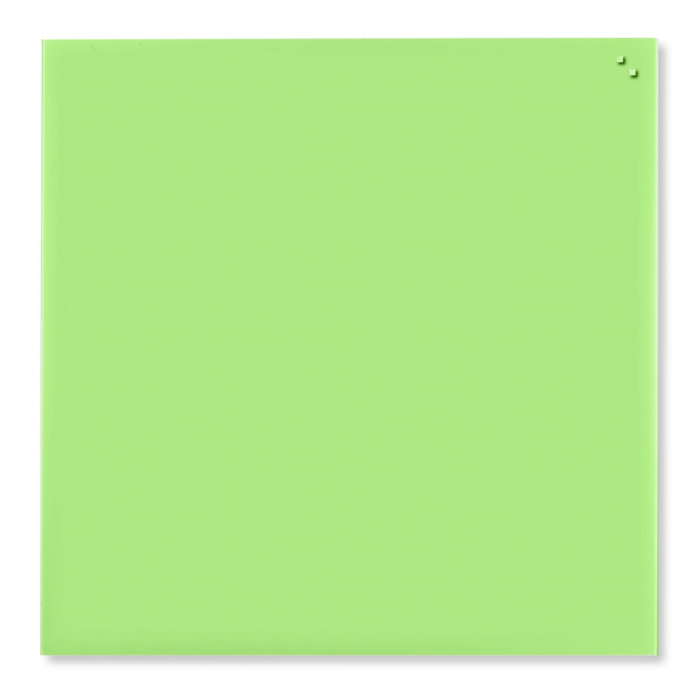 Доска стеклянная магнитная 100*100см., салат. 2x3 - фото 1