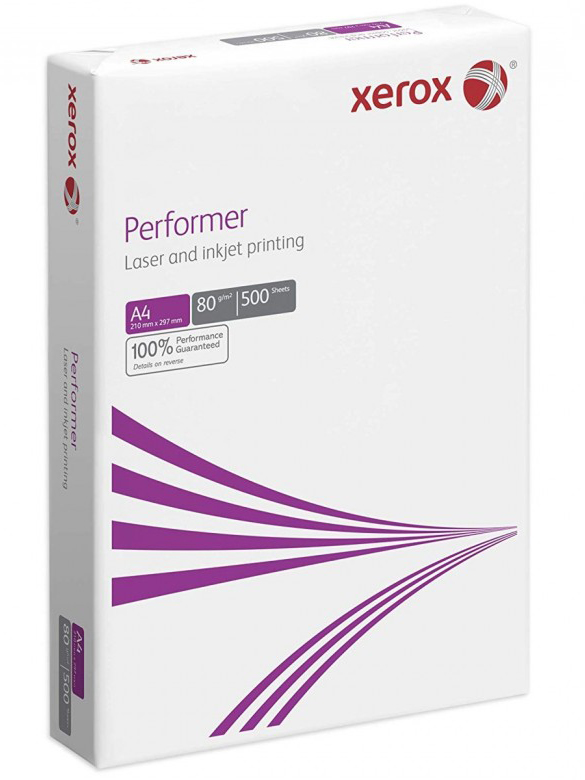 Бумага А4 80гр./м2., 500 листов, Performer XEROX - фото 2