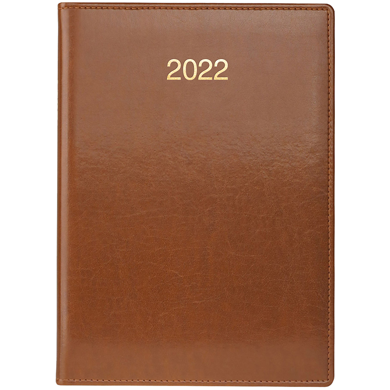 Щоденник датований 2022 Стандарт Soft, 14,5х20,6см., коричн. Brunnen - фото 2