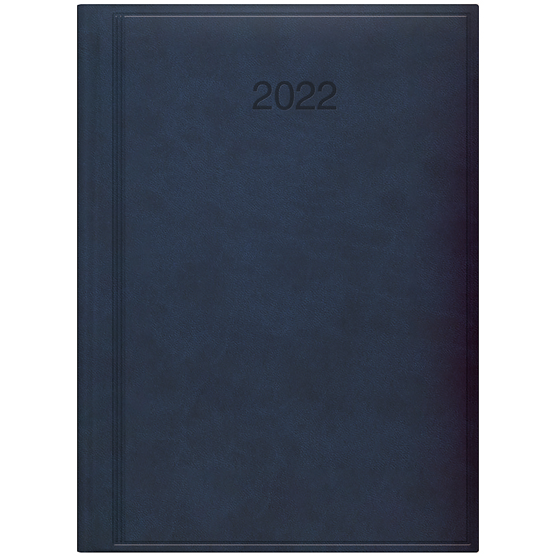 Щоденник датований 2022 Стандарт Torino, 14,5х20,6см., син. Brunnen - фото 2