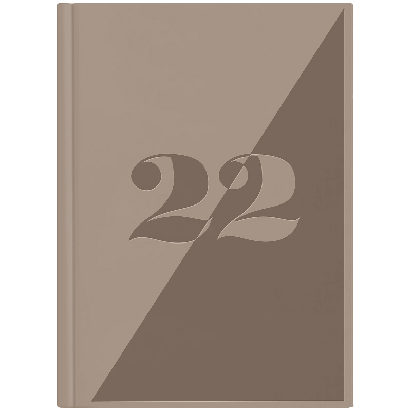 Ежедневник датированный 2022 Стандарт Torino Trend, 14,5х20,6см., коричн. Brunnen - фото 2