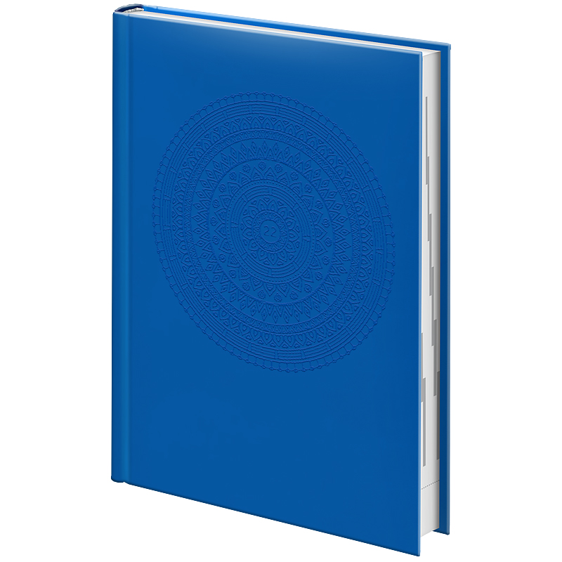 Ежедневник датированный 2022 Стандарт Torino Trend, 14,5х20,6см., ярко-син. Brunnen - фото 2