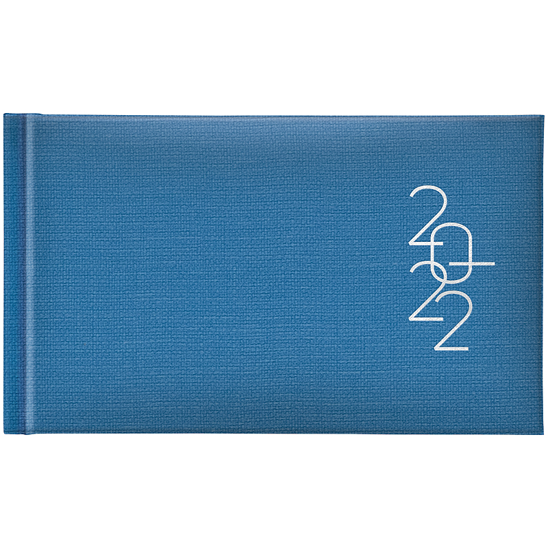 Щотижневик датований 2022 кишеньковий Tirol, 15,3х8,7см., блакит. Brunnen - фото 2