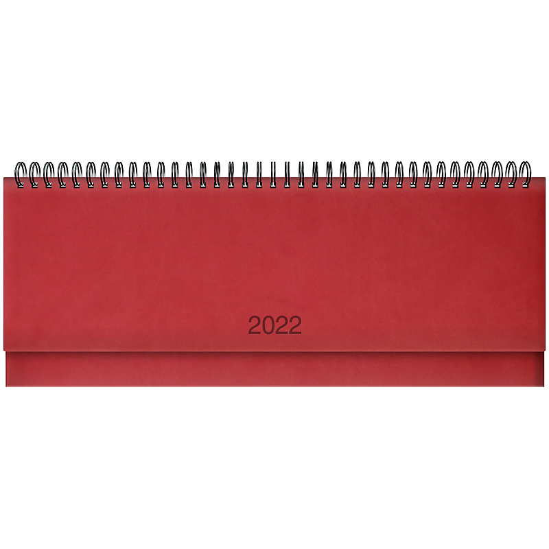 Планинг датированный 2022 Torino, 32.6x10.2см., красн. Brunnen - фото 2