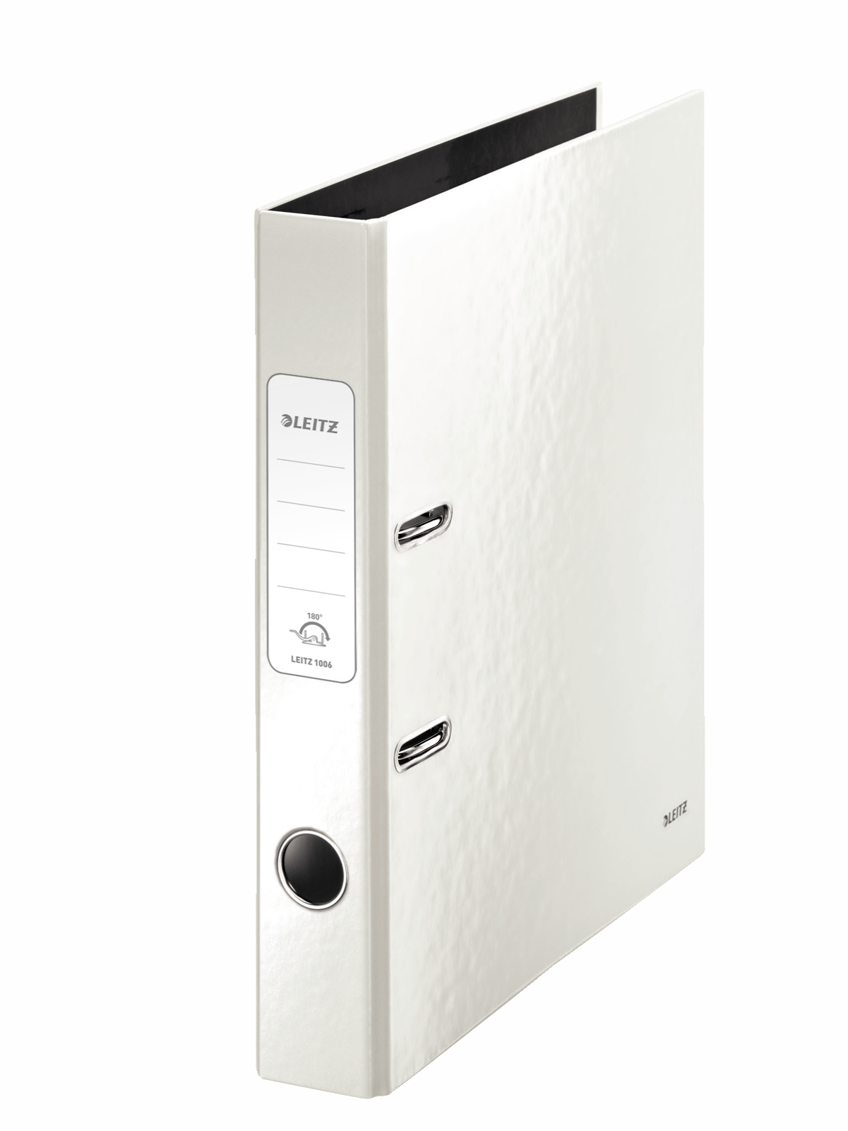 Реєстратор 5см. А4 (PP) Wow, метал. біл. LEITZ - фото 3