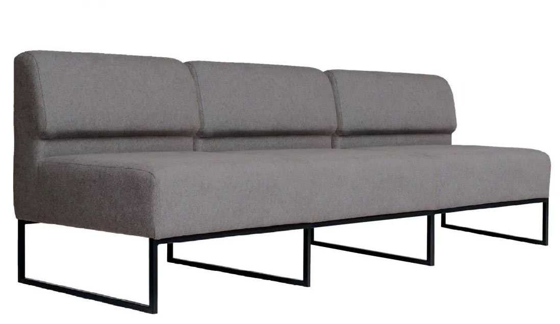 Диван офисный ЛАУНЖ-3, темно-корич. Украина - фото 4