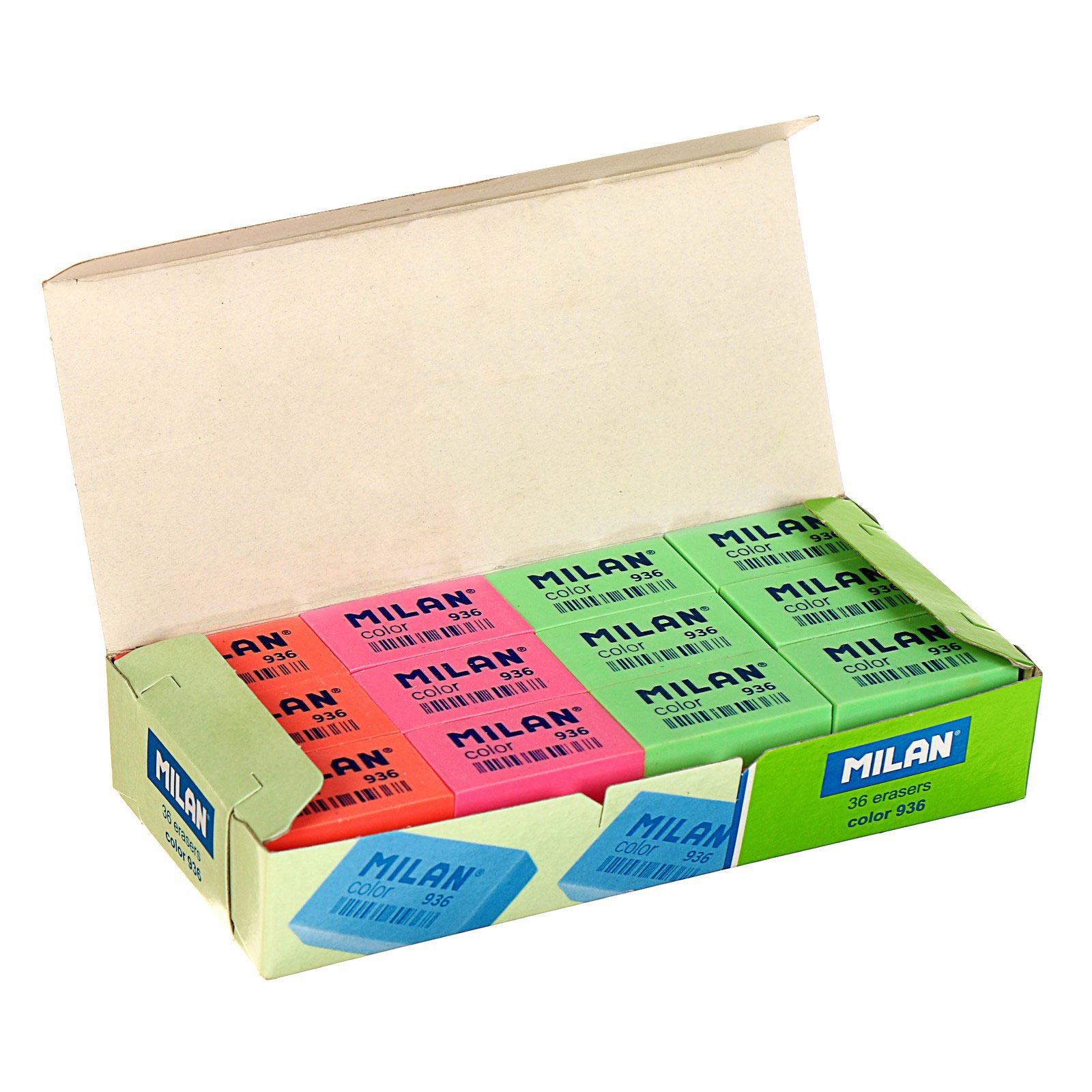 Резинка 936, синтетична, флюорисцентная, ассорт. MILAN - фото 3