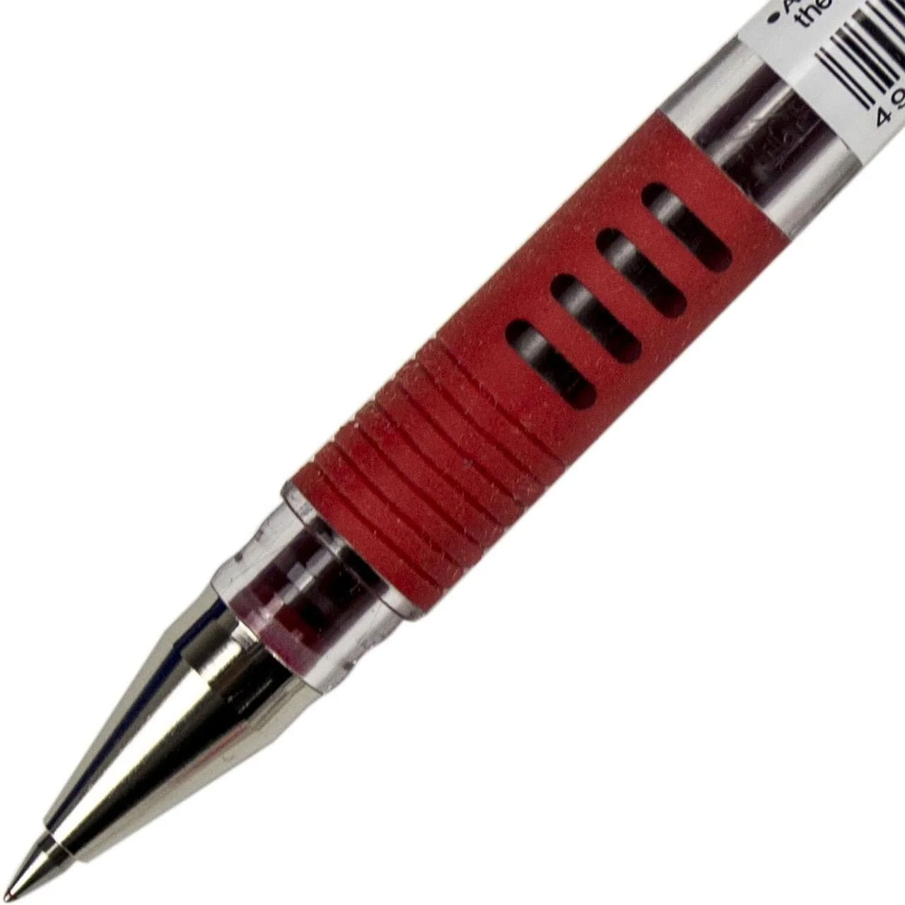 Гелевая ручка G1 GRIP 0,5мм., корпус прозр., ст. красн. Pilot - фото 1