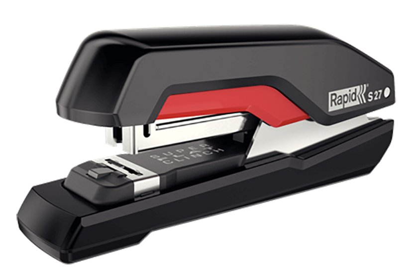 Степлер 24/6, 30л., Supreme S27, красн. Rapid - фото 1