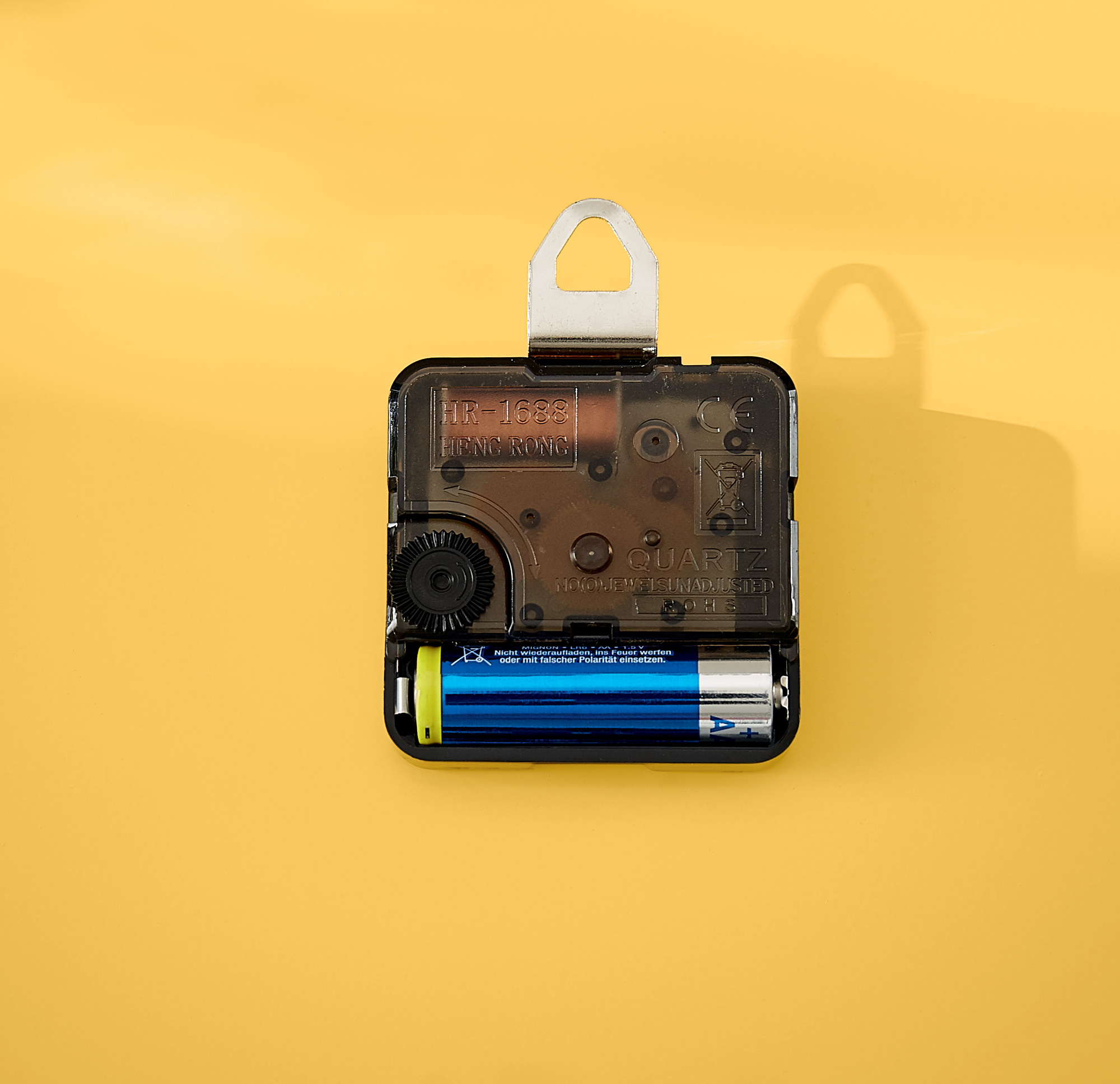 Часы настенные Cosy, квадратные, стекло, желт. LEITZ - фото 5