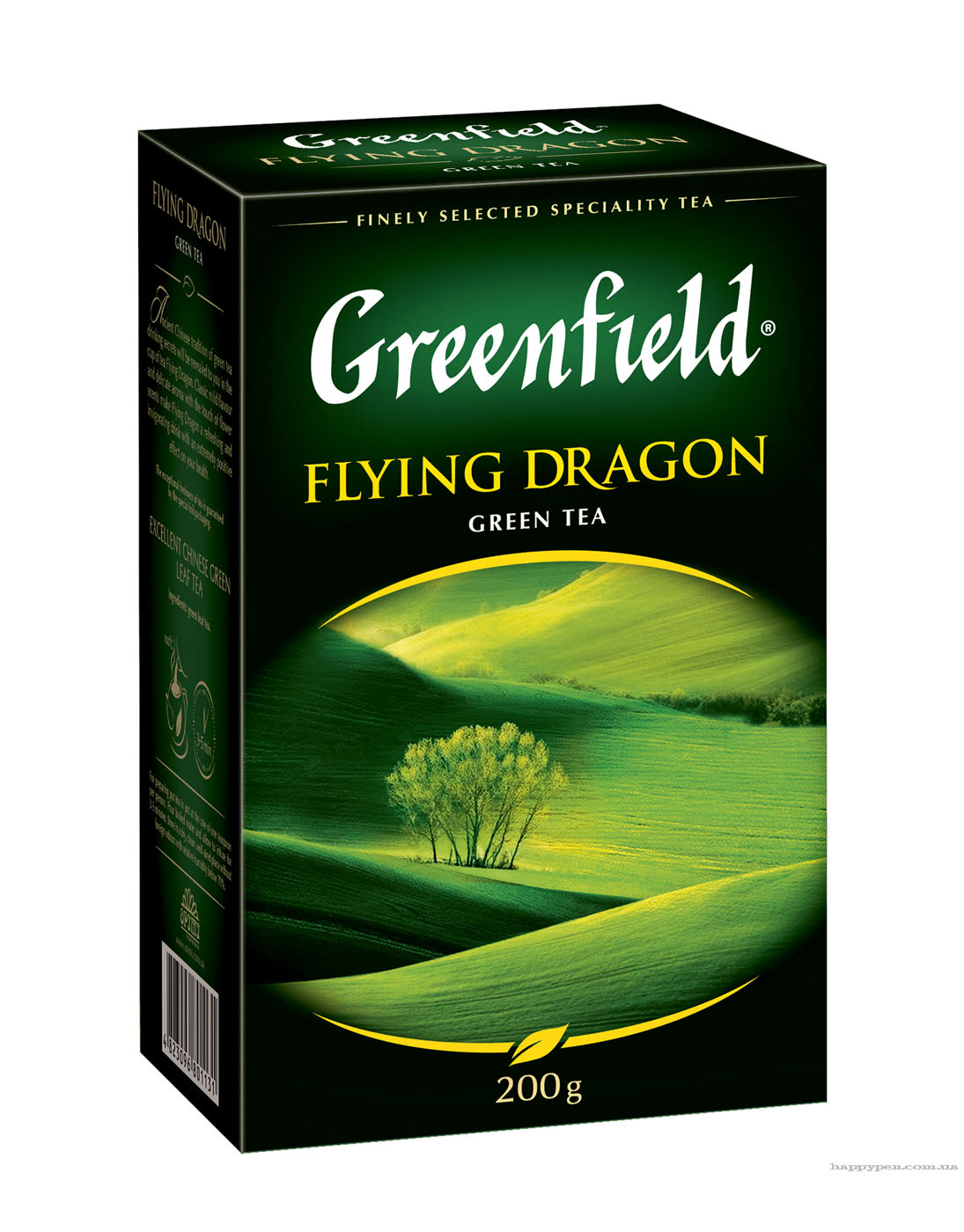 Чай зеленый классический Flying Dragon, 200г. Greenfield - фото 1