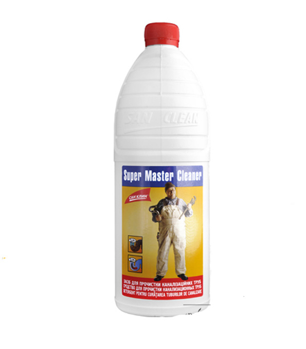 Засіб для прочищення водостоків гель, 1200гр. Сан Клін - фото 1
