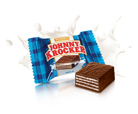 Цукерки Johnny Krocker молоко, 0,5кг. Roshen - фото 1