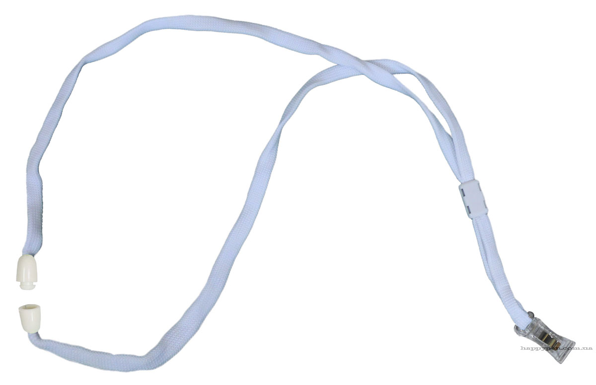 Лента для бейджа 45см., бел. Scholz - фото 2