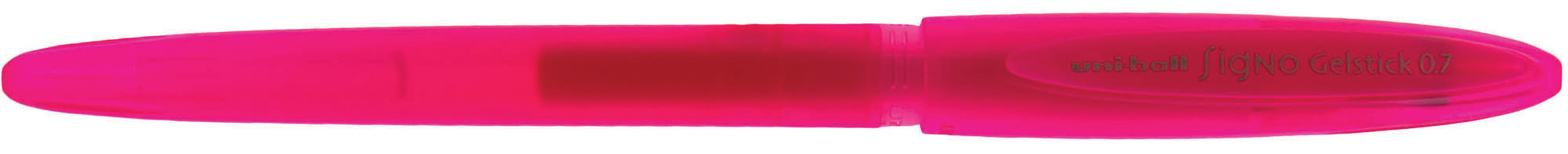 Гелевая ручка Uni-ball Signo Gelstick, 0,7мм., корпус розов., стержень розов. Uni - фото 4