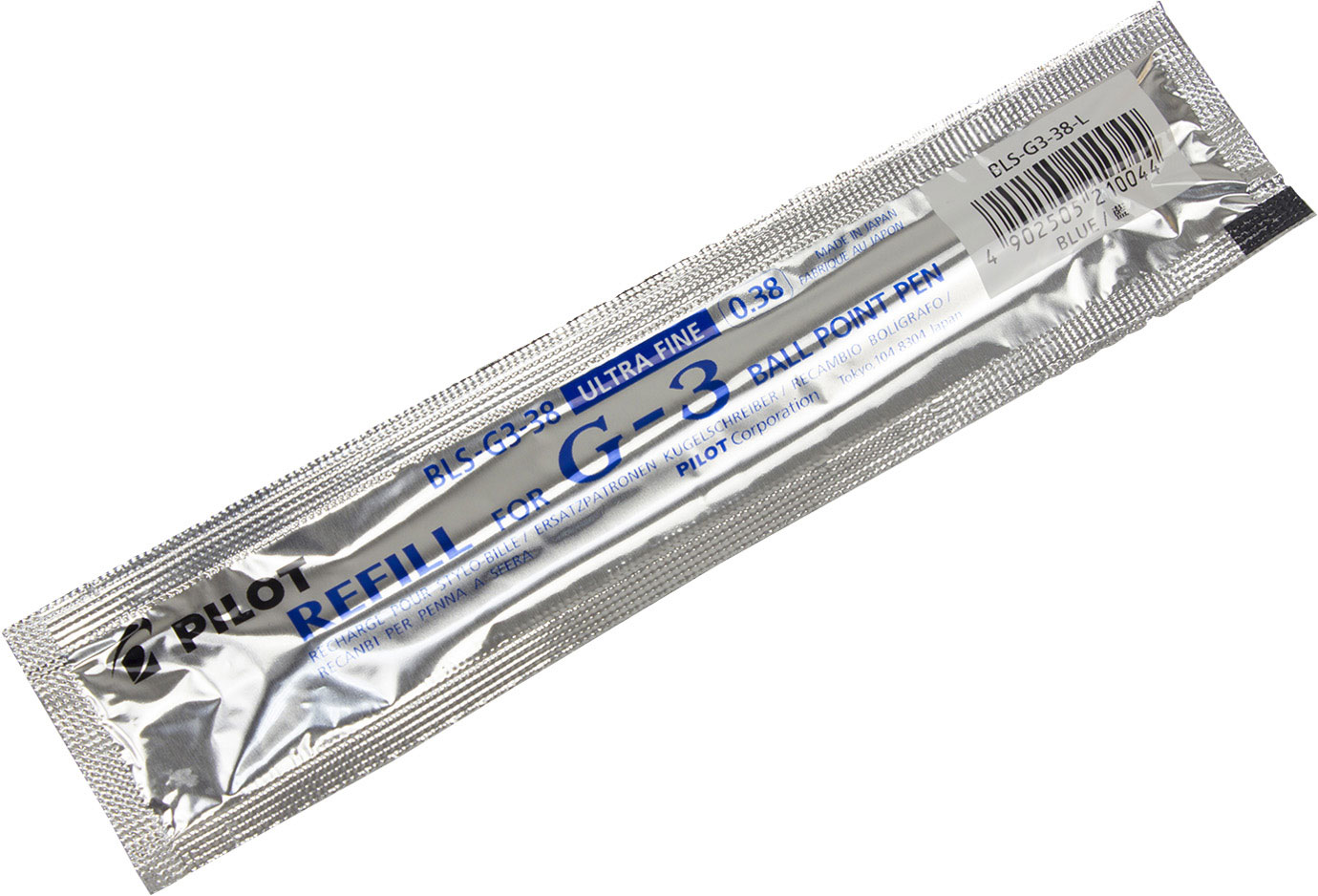 Стержень гелевий для BL-G3-38 0,38мм., син. Pilot - фото 2