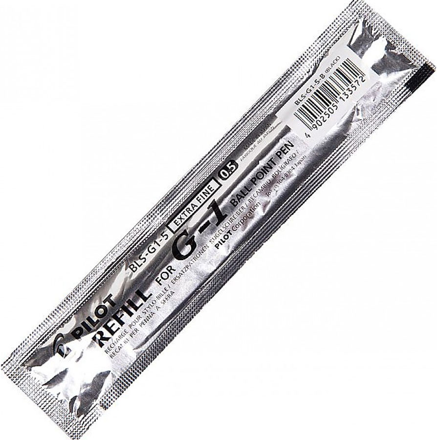 Стержень гелевий для G1 0,5мм чорн. Pilot - фото 2
