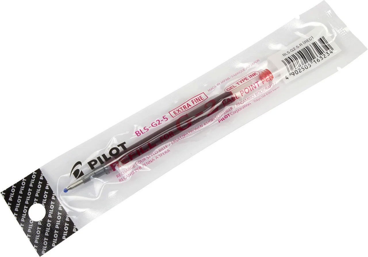 Стрижень гелевий для G2 0,5мм., червон. Pilot - фото 1