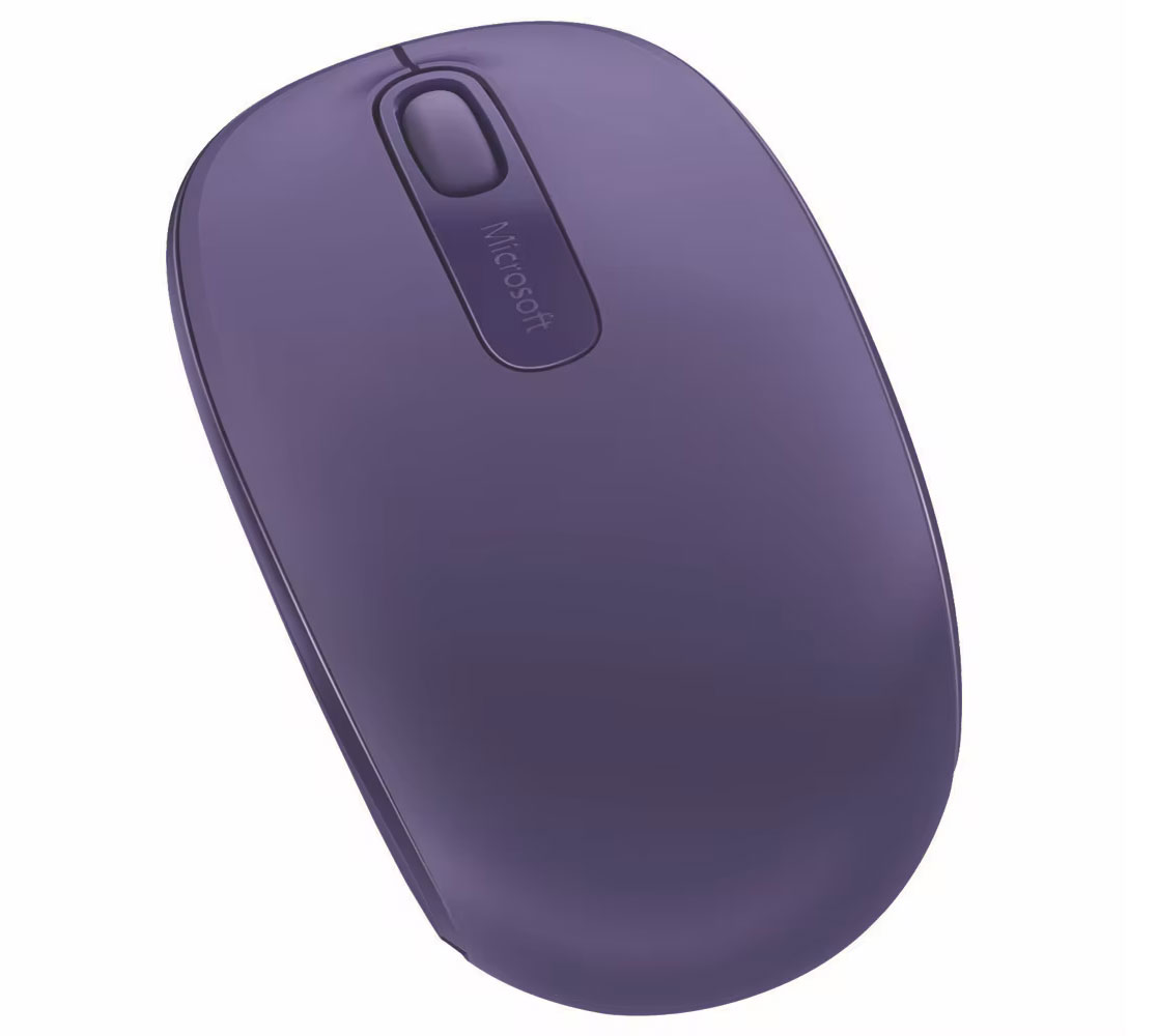 Мышь USB беcпроводная Wireless Mobile Mouse 1850, фиолет. Microsoft - фото 2