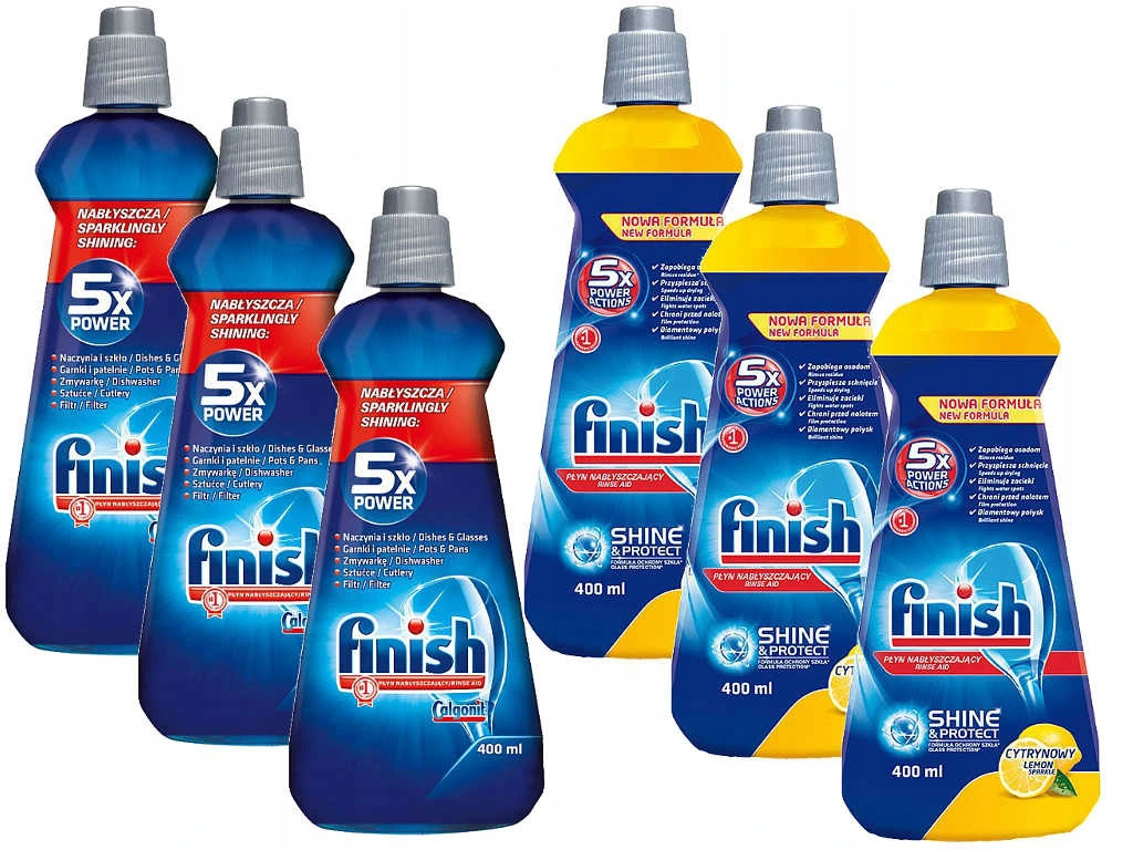 Ополаскиватель для посудомоечных машин Finish Rinse Aid 400мл. Finish - фото 3