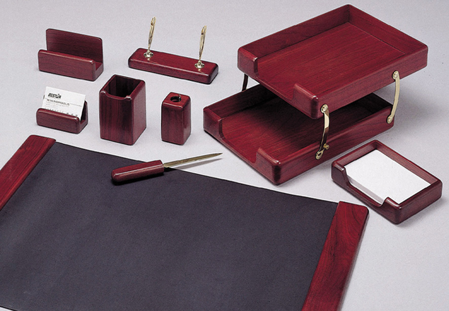 Набор настольный деревянный 9 предметов, орех Bestar - фото 2