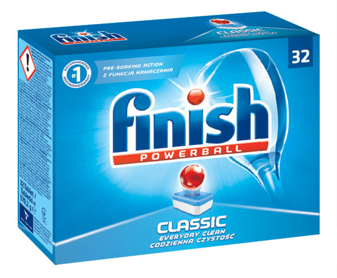 Таблетки для посудомоечных машин Finish Classic, 32шт/уп Finish - фото 3