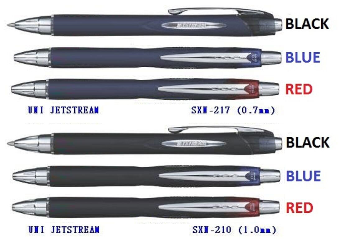 Роллер автомат. Jetstream 1,0мм., корпус черн., стержень черн. Uni - фото 4