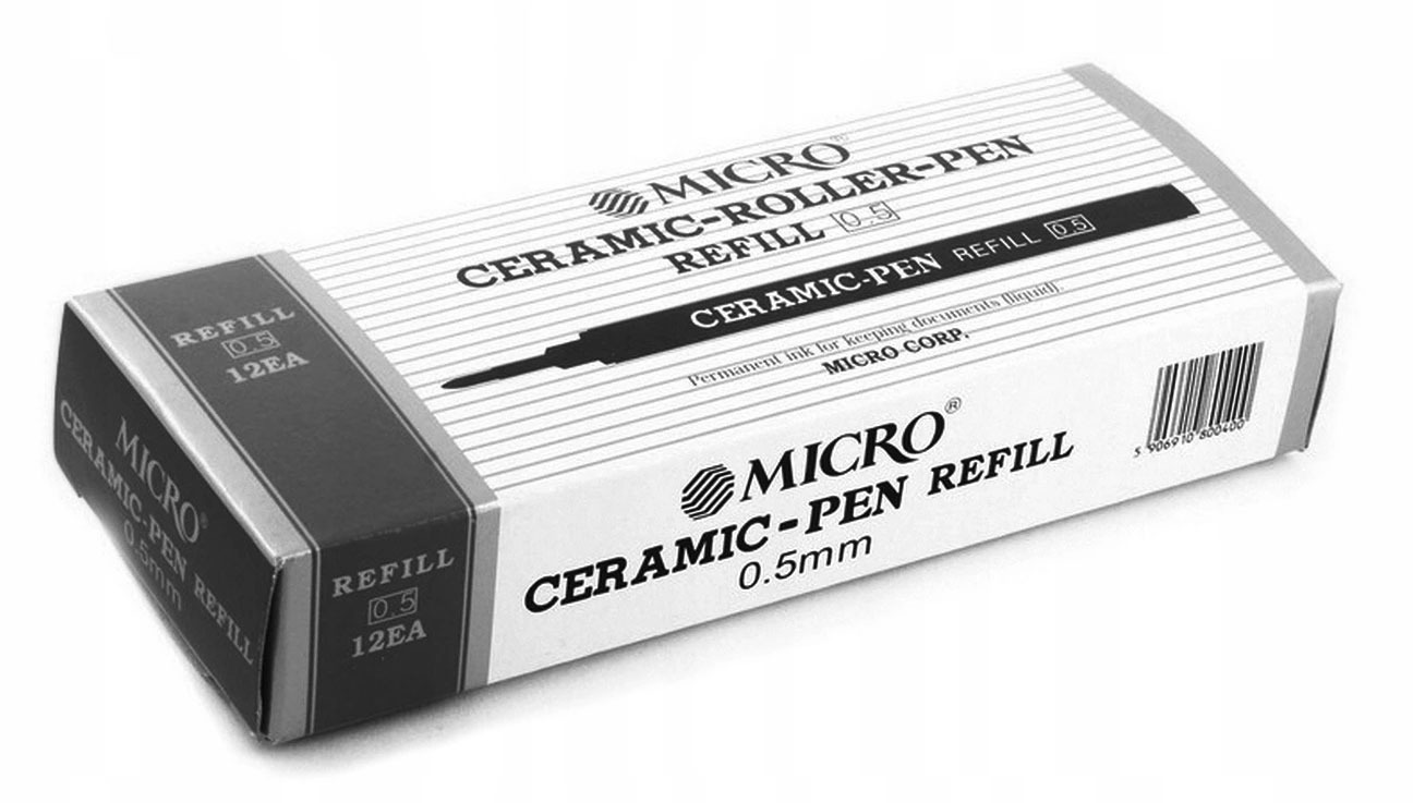 Стержень для роллера MICRO, 0,5мм., чорн. MICRO - фото 2