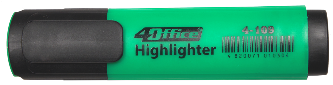 Маркер текстовий 4-109, 1-5мм., набір 6шт./уп. 4Office - фото 1