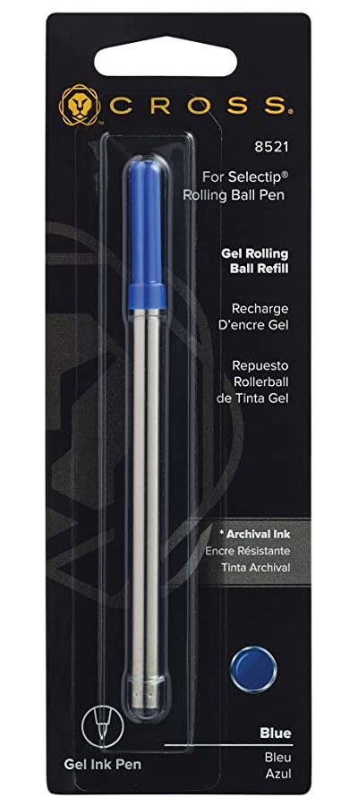 Стрижень для ролера, товщина лінії 0,7мм., син. Cross - фото 3