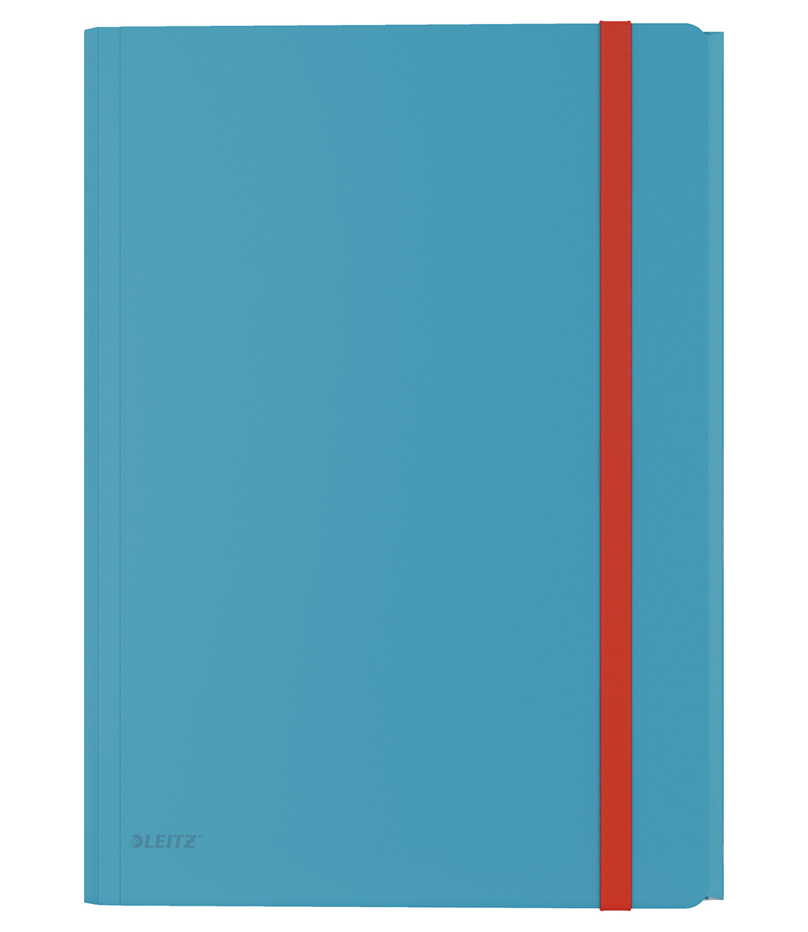 Папка на гумках Leitz Cosy, A4, PP, до150 арк., з 3 клапанами, син. LEITZ - фото 1