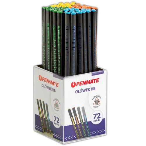 Олівець простий графітний без гумки HB 