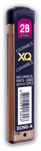 Грифель до автоматичного олівця 0,7мм., 2В Dong-A - фото 1