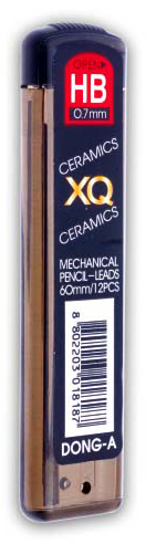 Грифель до автоматичного олівця 0,7мм., HB Dong-A - фото 1